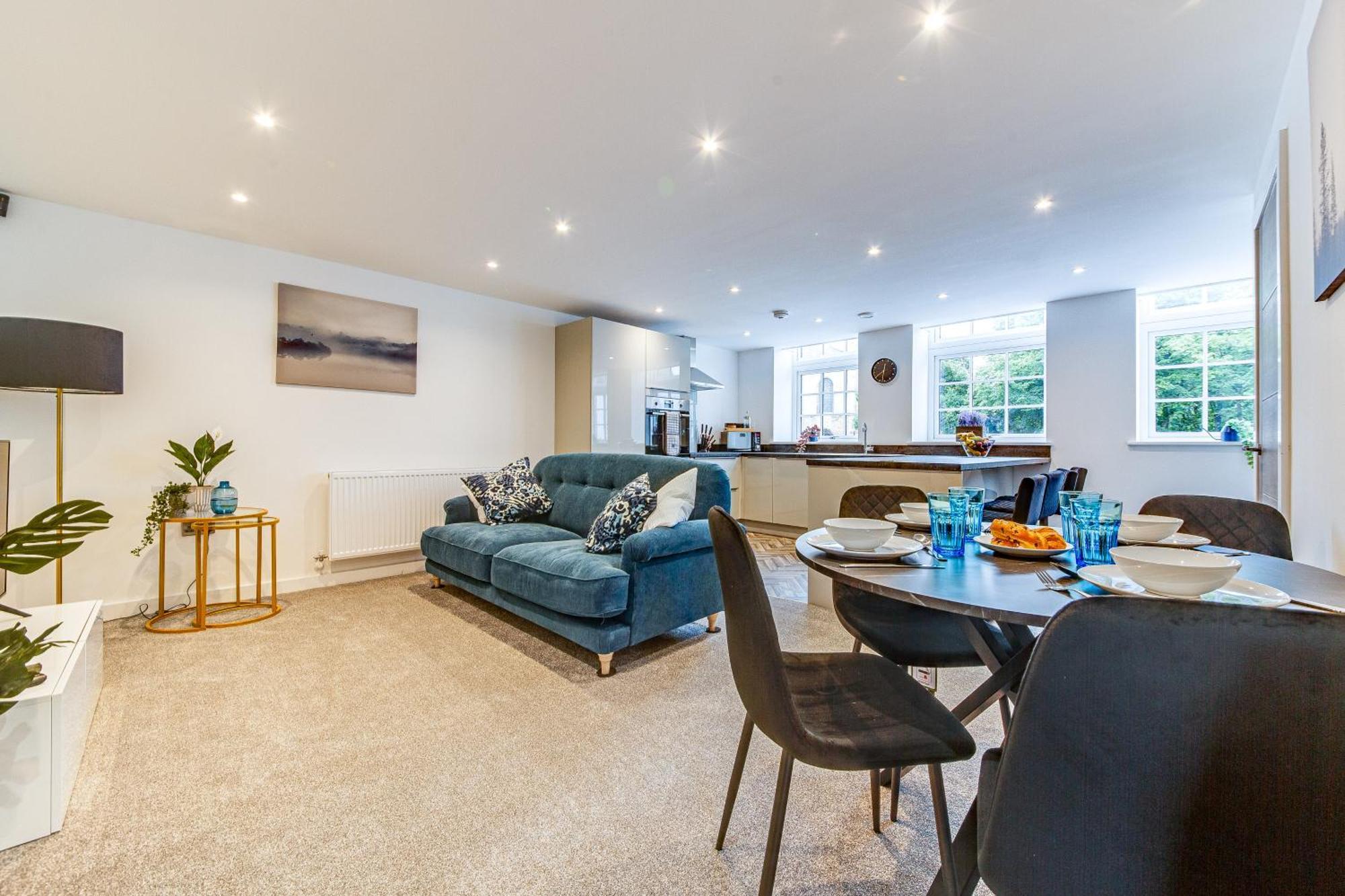 Apartmán Stylish & Contemporary 2-Bed Townhouse - Parking - Wi-Fi - Netflix Worksop Exteriér fotografie