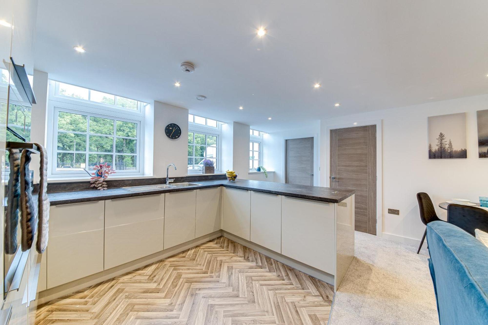 Apartmán Stylish & Contemporary 2-Bed Townhouse - Parking - Wi-Fi - Netflix Worksop Pokoj fotografie