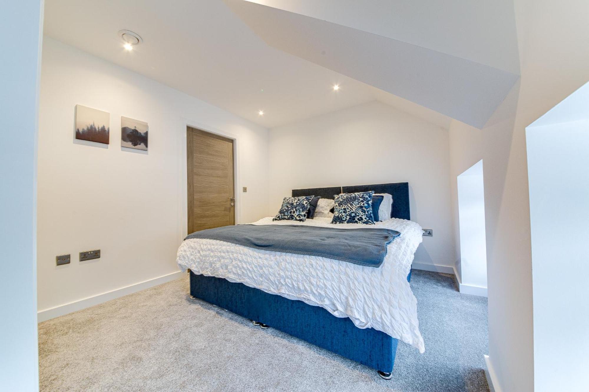 Apartmán Stylish & Contemporary 2-Bed Townhouse - Parking - Wi-Fi - Netflix Worksop Pokoj fotografie